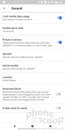 Limit YouTube