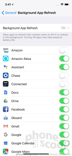 Background App Refresh